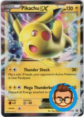 Pikachu EX - XY174 - Battle Heart Tins Promo